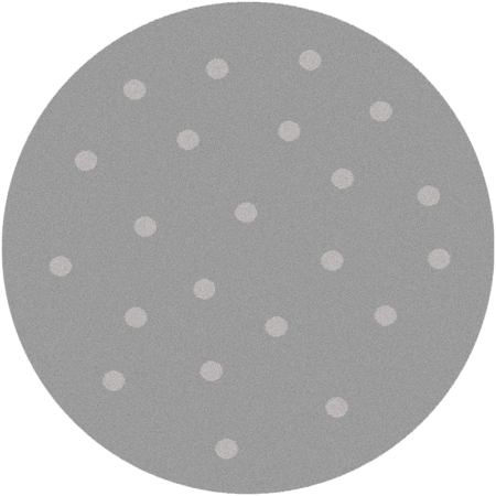 Dywan FD Lush Grochy P Popiel Koło-